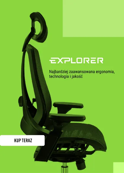 Fotel Biurowy Ergonomiczny EXPLORER